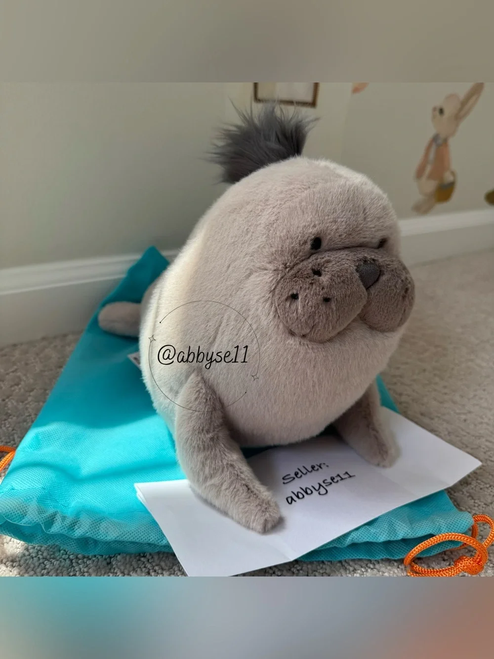 Jellycat Roarwell Sea Lion - Authentic - Brand New With Tags - Fast Ship